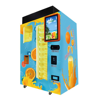 Автомат апельсинового сока кредитной карточки автоматизированный свежий сделанный из нержавеющей стали