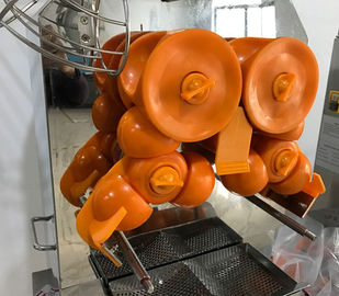 Коммерчески компактный дизайн Скеезер автоматического питания машины экстрактора сока оранжевый