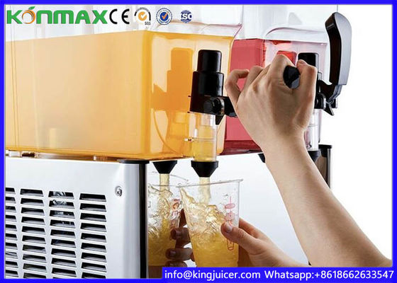 молоко электрического разливочного автомата нержавеющей стали распределителя напитка шестерни 9L×4 холодные/распределитель Coffe