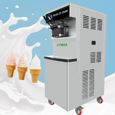 Машины мороженого жидкого азота 3 вкусов чистка мягкой автоматическая