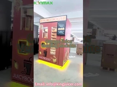 Платежи по картам Полностью автоматический натуральный фруктовый сок диспетчер свежий апельсиновый сок автомат