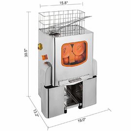 Профессиональная машина Juicer автоматического питания коммерчески померанцовая на магазин 375 x 412x 640mm
