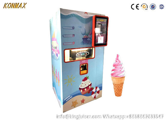 CE 32&quot; структура стали автомата мороженого робота Popsicle экрана