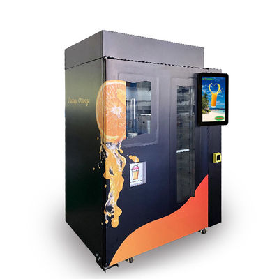 Автоматический свежо сжиманный автомат апельсинового сока для рекламы