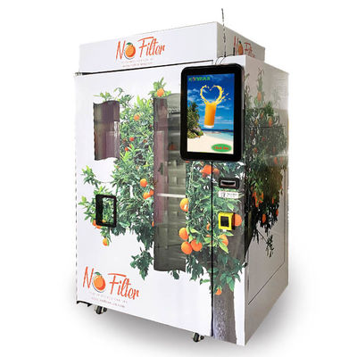 Прочный автомат для супермаркета, автомат апельсинового сока фруктового сока