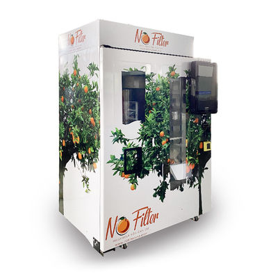 Автомат фруктового сока оплаты монетки и примечания с системой охлаждения