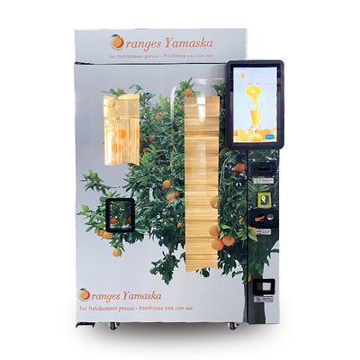 Автомат фруктового сока оплаты монетки и примечания с системой охлаждения