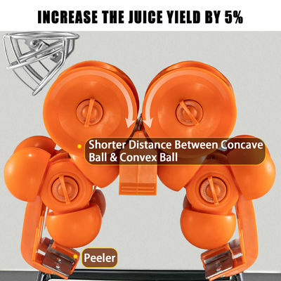 Коммерчески Squeezer апельсинового сока/Juicer нержавеющей стали померанцовый для комнат карточки