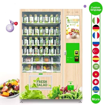 Свежие здоровые овощи салата приносят плоды комбинированный автомат для плодов и здоровой еды