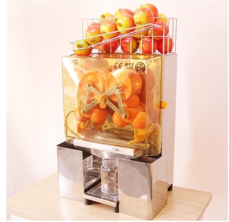 Автоматическая коммерчески померанцовая машина Juicer, электрический померанцовый создатель сока лимона