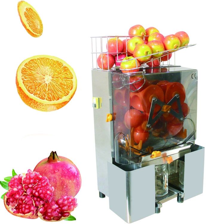 Машина Juicer свежего фрукта и овоща промышленная оранжевая для гостиницы